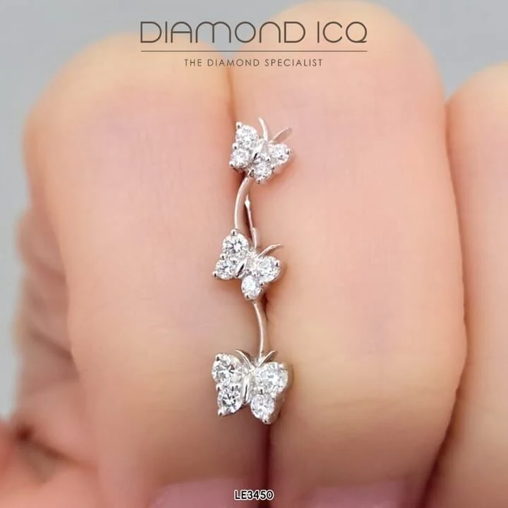 Diamond earrings